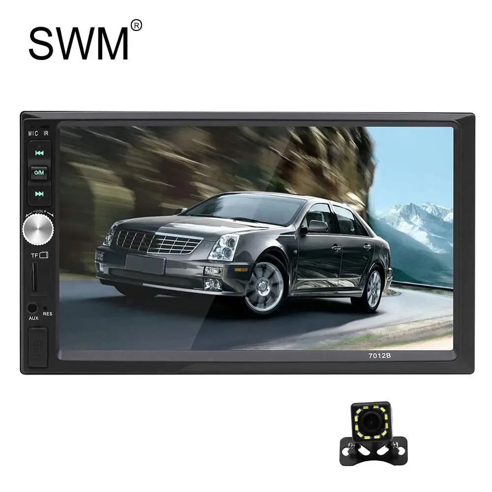 SWM радио de Auto 2 Din Android Estereo De Auto Con Pantalla " 2Din Bluetooth автомобильное радио авто радио камера заднего вида авто радио - Цвет: with Camera style 3