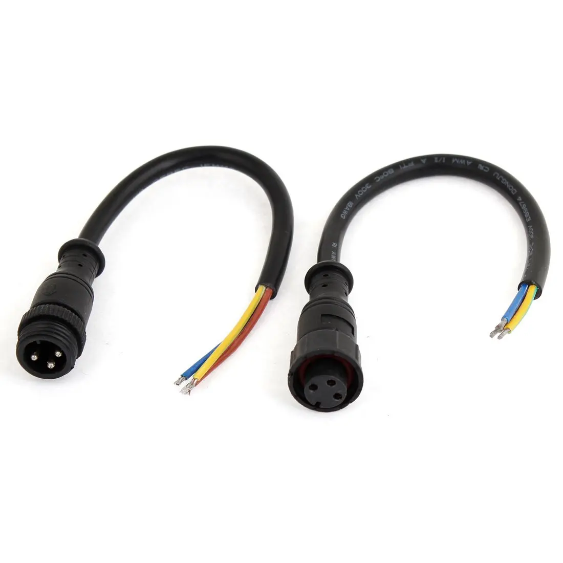 

THGS 41.5cm Length Replaceable 3 Pin LED Strips Waterproof Connector Cable