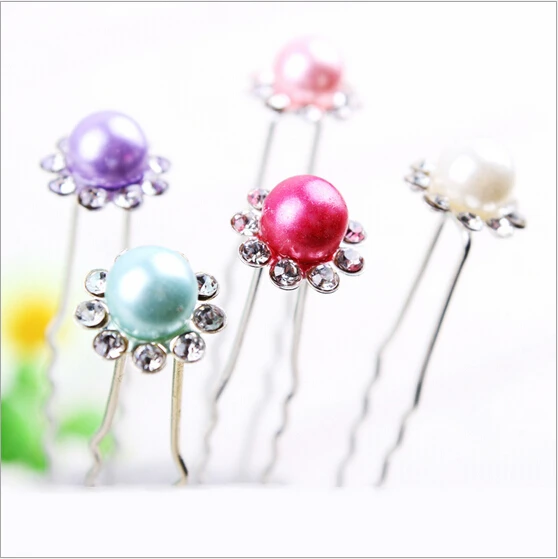 

free shipping pearl decorations for hair Sticks clasp styling tools hairstyles accessories peluqueria kanzashi flowers Hairpin