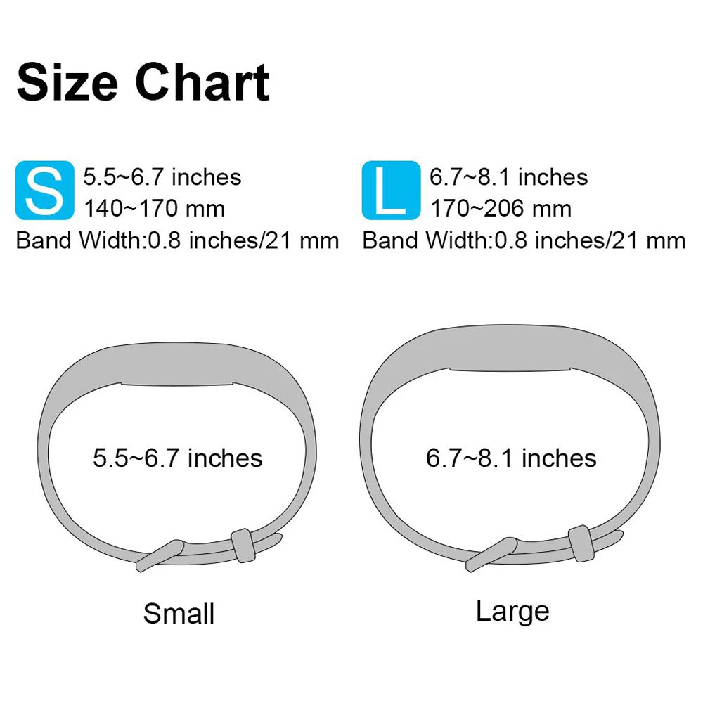  Honecumi For Fitbit Alta HR Bandje Champagne / Rose Gold /Silver Smart Watch Band Strap For Fitbit  - 32985254183