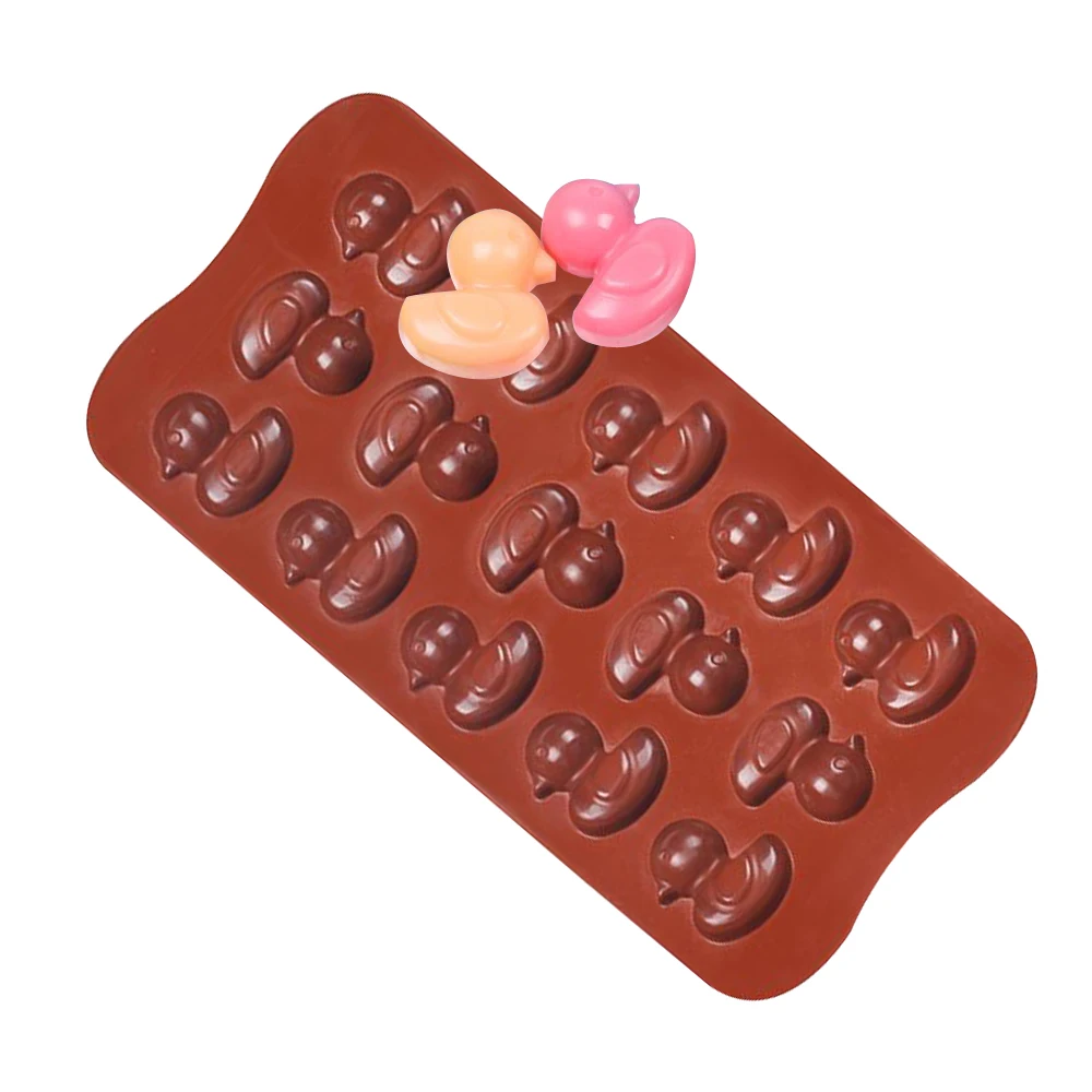 Lovely Duck Soap Clay Molds 3D Silicone Fondant Chocolate Biscuit