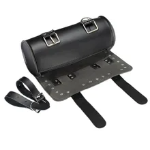 Hot sale! New Black Prince’s Car Motorcycle Saddle Bags Cruiser Tool Bag Luggage Handle Bar Bag Tail Bags Pacote Motos