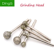 5pcs Abrasive Tools Grinding Head Diamond Coated Spherical/ball Head Repairing Grinding Bit 3mm Shank Dremel Burrs Rotary Tool 5pcs Abrasive Tools Grinding Head Diamond Coated Spherical/ball Head Repairing Grinding Bit 3mm Shank Dremel Burrs Rotary Tool