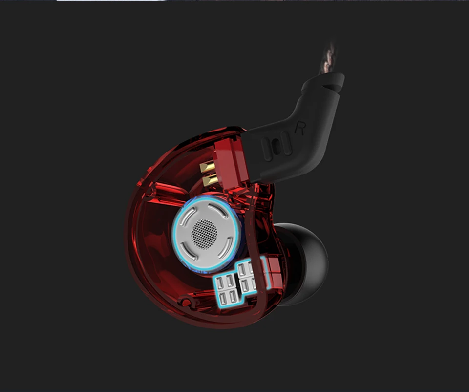 KZ ZS10 4BA с 1 Dynamic Hybrid в ухо наушники HIFI DJ Monito кроссовки спортивные наушники 5 привод гарнитура вкладыши для Xiaomi