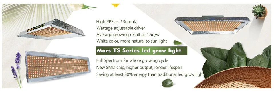 Mars Hydro TS 600W светодиодный светильник для выращивания солнечных лучей полный спектр комнатных гидропонных растений