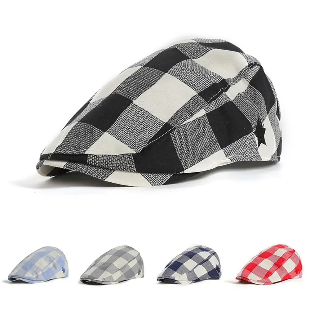 

2019 Summer Kids Hats Caps Duck Tongue Painter Beret Boys And Girl