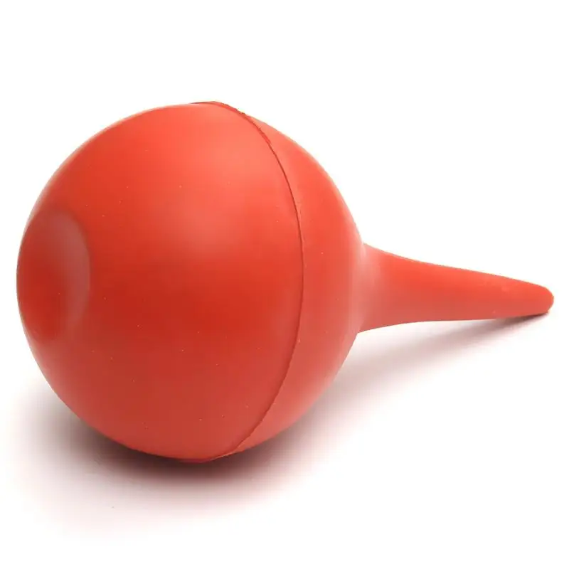 KIFIT 30 мл/60 мл/90 мл лабораторный инструмент красный резиновый всасывающий ушной промывочный шприц лампа бутылки для многоразового использования для слуховой аппарат