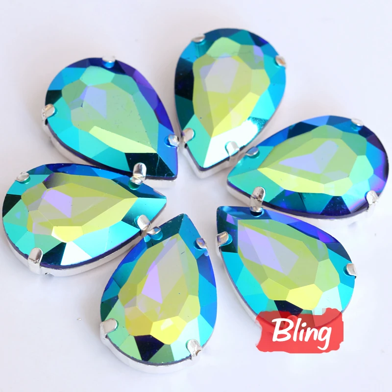 Small All Over Rhinestone w/Snap Latch main image 1