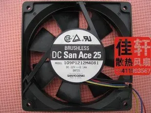 Для охлаждающего вентилятора Sanyo 12 см 0 14 а В 109P1212M4081 * Гарантия качества