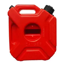 

1PCS Car Spare 5 Liter Anti-static Plastic Petrol Can High Quality And Large Capacity Car Oil Drum Red Color With Holder