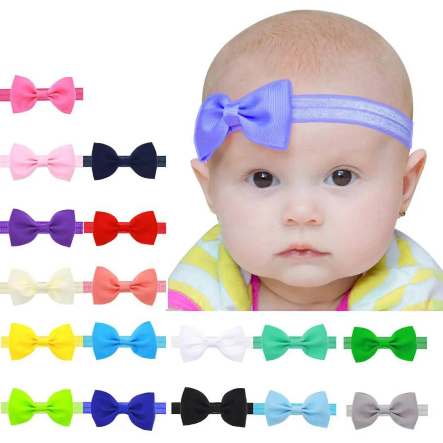 Quality-Guarantee-100-brand-new-and-high-quality-Kids-Girls-Mini-Bowknot-Hairband-Elastic-Headband-2017
