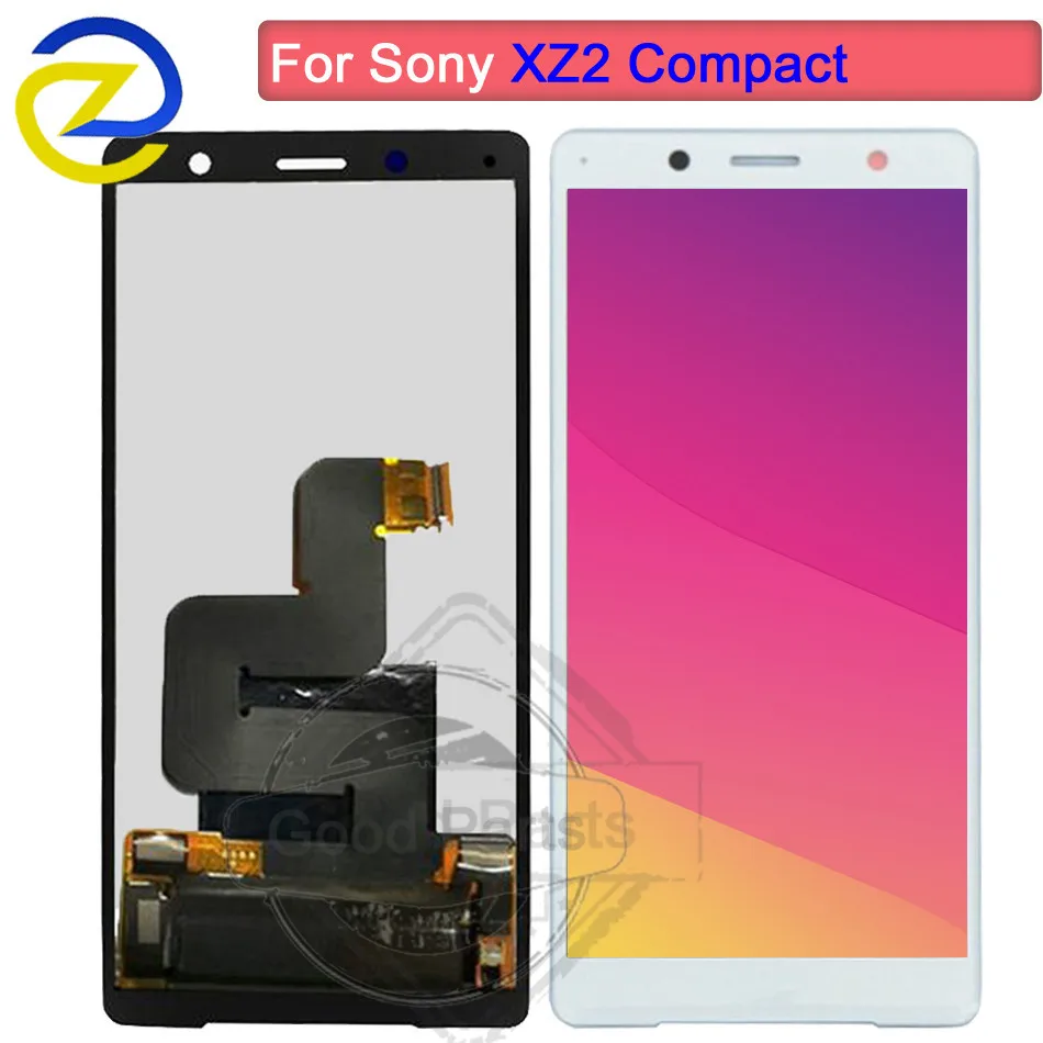 

5.0''New For Sony Xperia XZ2 Compact LCD Display Touch Screen Digitizer Assembly Replacement 100% Tested For Sony XZ2 Mini LCD