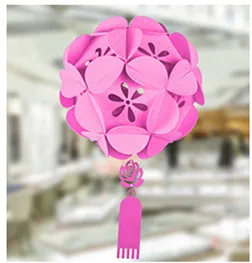 Festival Lantern Event & Party Festive & Party Supplies Non-woven Ribbon Lantern Flower Ball Ornaments Mall Classic Flower balls