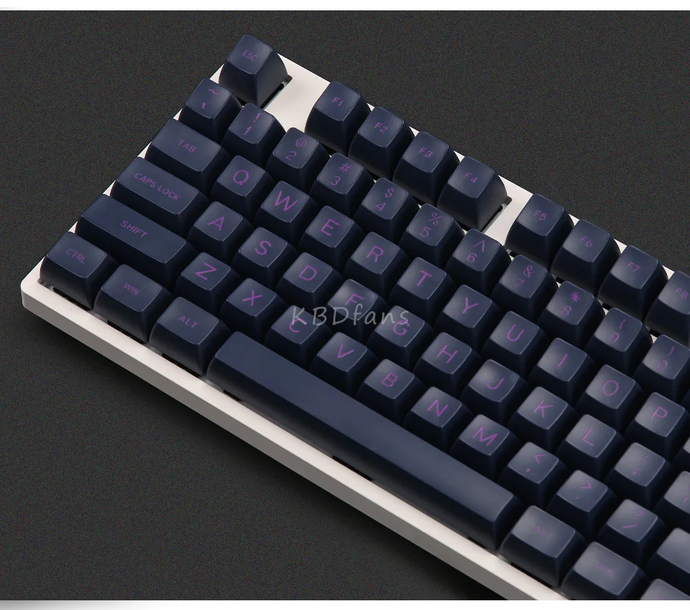 MAXKEY темно-фиолетовый SA keycaps Doulbeshot ABS материал для вишни механическая клавиатура MX