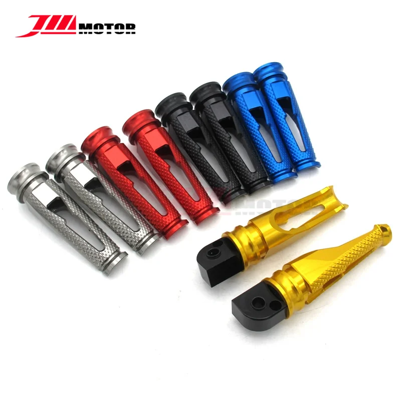

Rear Foot Pegs Passenger Footrest For YAMAHA MT-10 MT-09 MT-07 FZ8 FZ6 FZ1 YZF-R1 YZF-R6 T-MAX 530 TMAX 500 NMAX 155 FZ-09 FZ-10