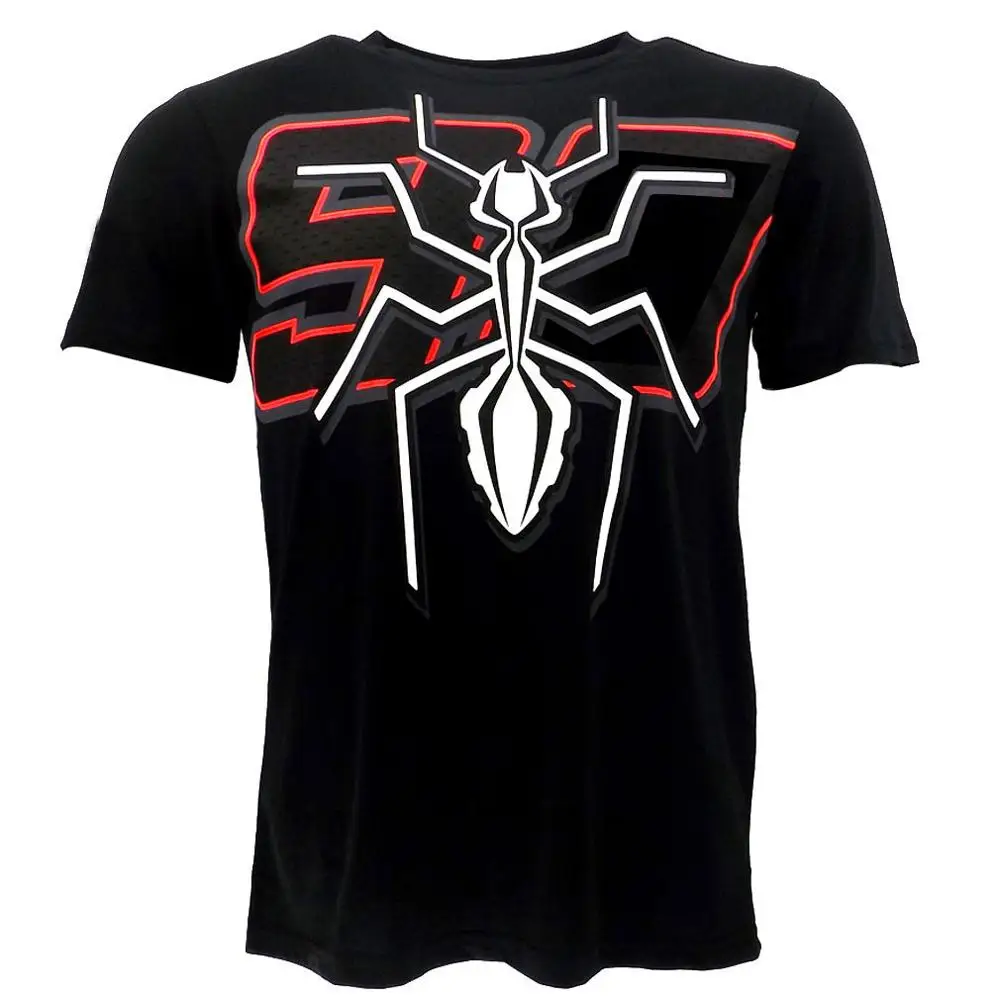 

Black Large Ant T-shirt Motorbike Motocross Riding Team Breathable Summer Moto GP T-shirt