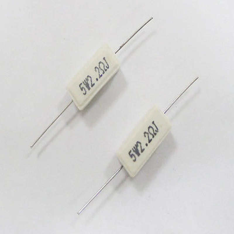 

10x 5W Watt 2R2 2.2 Ohm 5% Ceramic Cement Power Resistor new A+ in selling