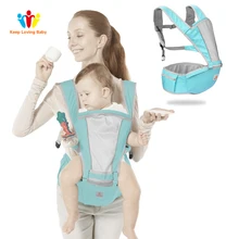 Младенческая Безопасность Перевозчик младенца мягкий слинг младенца Регулируемый младенец новорожденный 360 положение поясной ремень ребенка слинг