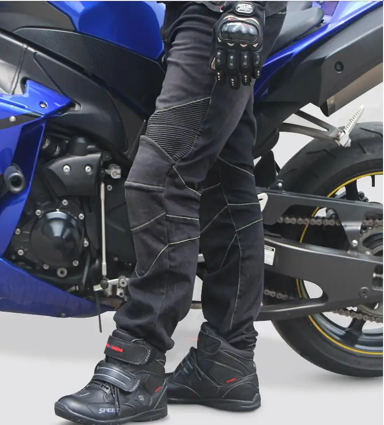

Riding Tribe Motorcycle Pants men's and women's elastis jeans Racing jeans protective pants High quality breathable pants