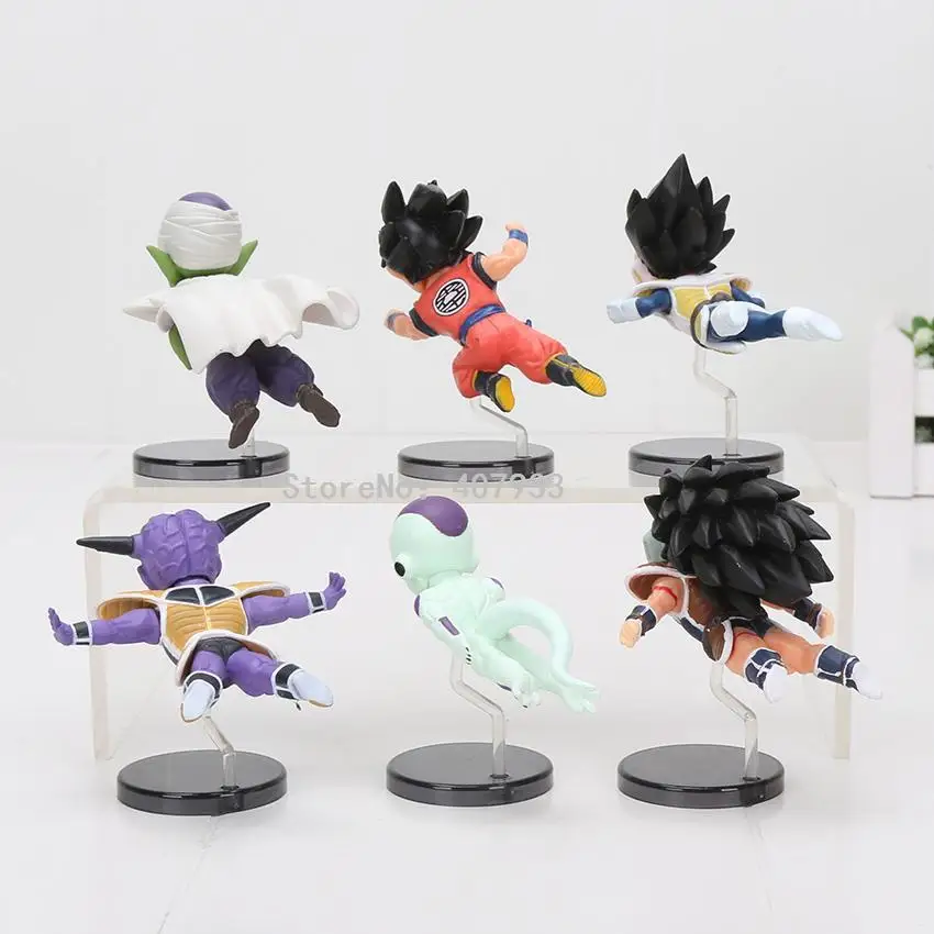 36 шт./компл. Dragon Ball Z история Гоку Majin Buu Vegetto Frieza Raditz Piccolo Вегета из ПВХ игрушечная фигурка-модель коллекции