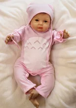 wholesale Cute BeBe Reborn Doll PP Cotton Body 55cm Silicone Reborn Baby Dolls Lifelike Newborn Baby Gift Juguetes Babies Toys 22 reborn baby dolls menina brinquedos wonderful children gift newborn dolls boys babies toys for kids sb5554 bebe juguetes