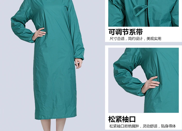 Длинный рукав водонепроницаемый больничный медицинский хирургический костюм высокого качества для женщин и мужчин, доктор, рабочая лабораторная куртка, салон красоты, Рабочая форма