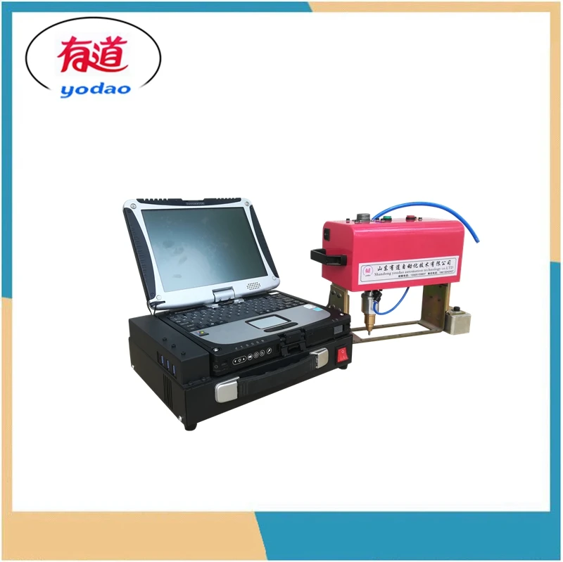 

14040 Sign / nameplate / chasis Industrial Automatic Pneumatic metal dot pin marking machine
