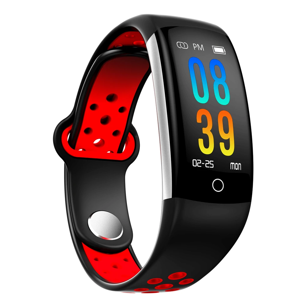 EXRIZU Q6 Smart Wrsitband Фитнес браслет монитор сердечного ритма Sport Band IP68 Водонепроницаемый сна трекер для iOS и Android