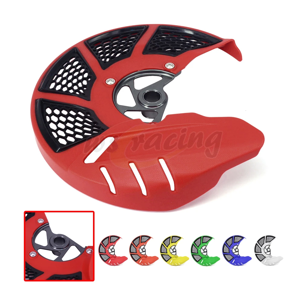 Front Brake Disc Rotor Guard Protector For HONDA CRF250L 12-16 Red Front Brake Disc Rotor Guard Protector For HONDA CRF250L 12-16 Red