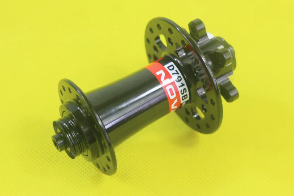 4 IN 1 NOVATEC D791SB J bend MTB Front Hub Black Red QR 15mm 12mm D791