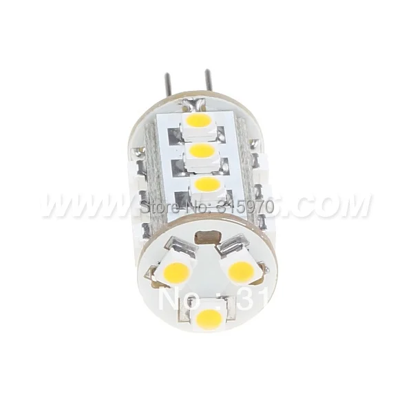 

GY6.35 LED LIGHT Bulb DC10-30V/AC8-20V Lamp 1W 15LED 3528SMD RV Boat 120LM 1pcs/lot