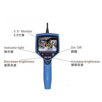 

New Arrival! Auto repair HD endoscope 3.5" Monitor support for SCR blockage check and kinds of auto diagnostic T0270