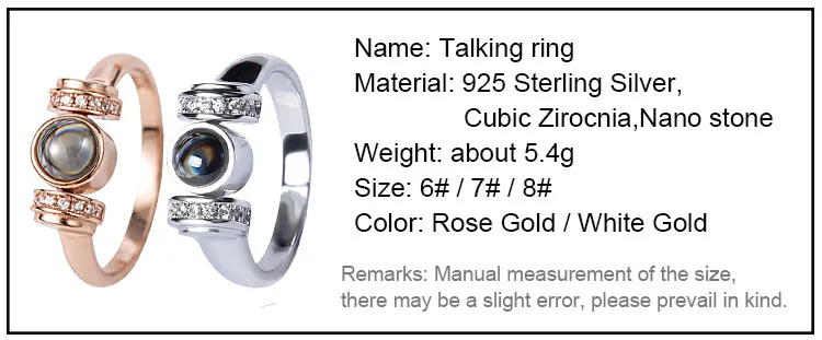 Swarovski crystal100languages love rings 02