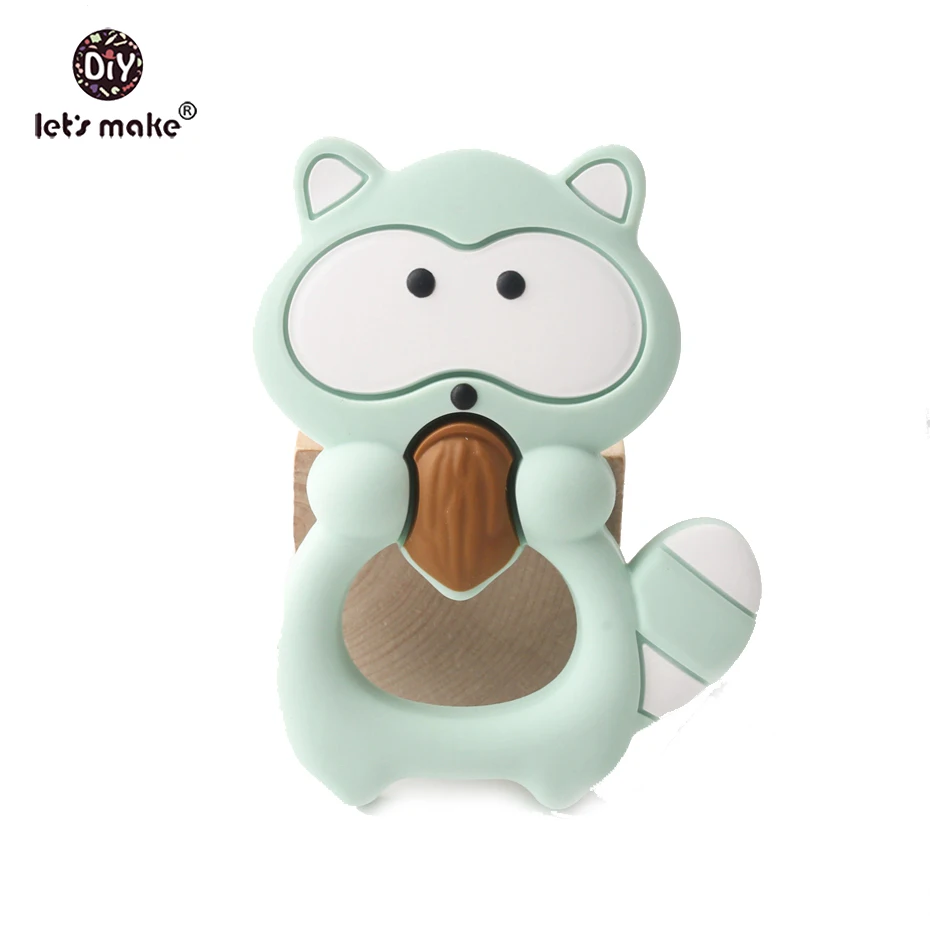 Fazer dos Desenhos Brinquedos para Chupeta Corrente com Berço Mordedor do Bebê Letmake Animados Silicone Bebê Mordedor Encantos Faça Você Mesmo Cama Móvel Pendurado Chocalho s 5 pc 13 Mordedores p/ bebê