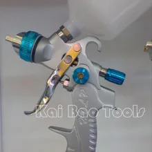 HVLP пневматический пистолет-распылитель гравитационное подающее сопло 1,4 распылитель воздуха инструменты для нанесения краски(KB-SGB65