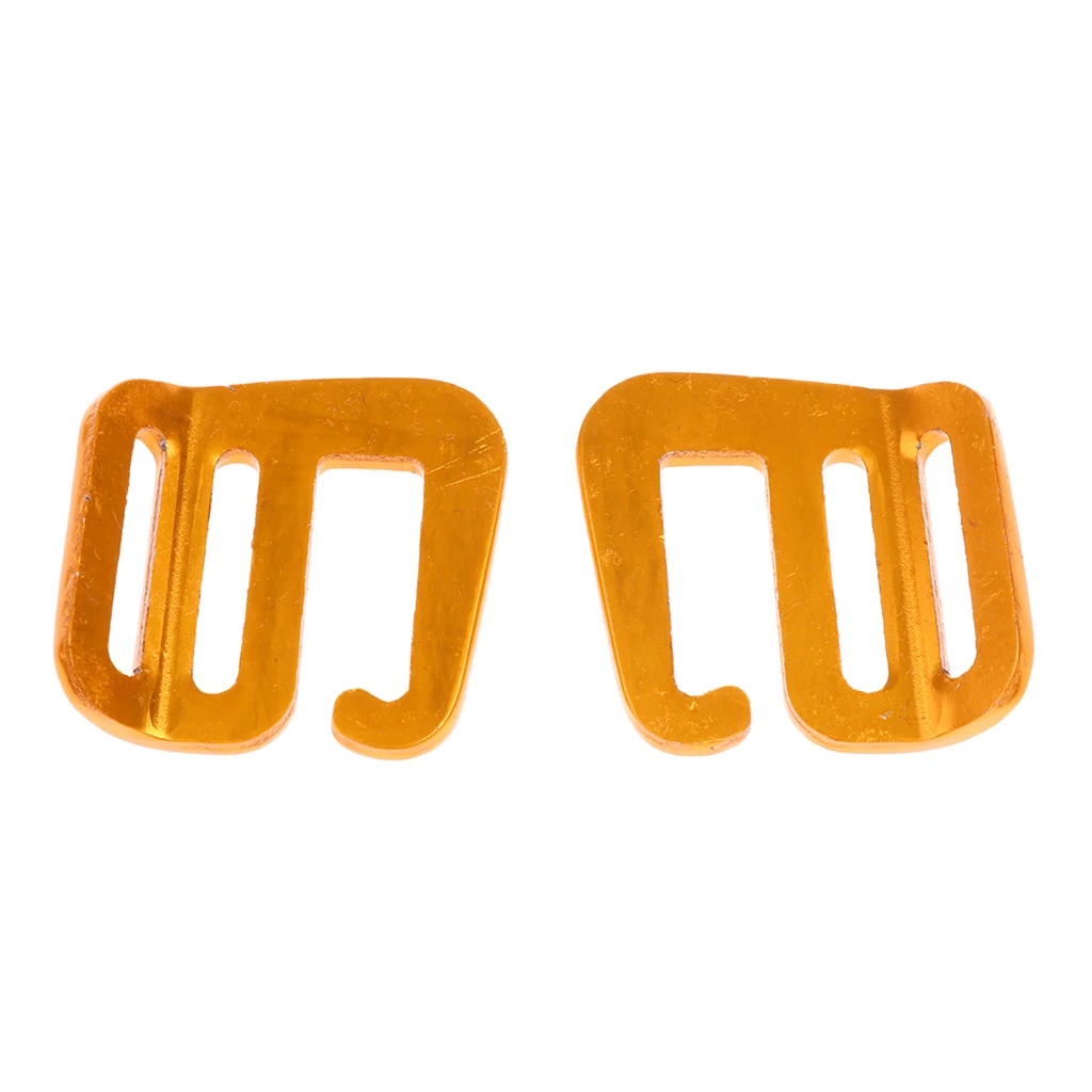 2 Pcs 1 Inch G Hook Outdoor Webbing Buckle Clip For Backpack Strap Belt 25mm Hardware Carabiners Quick Release Buckle