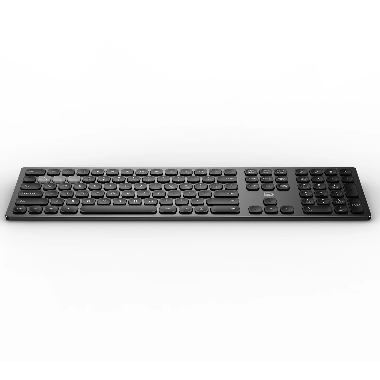 

FD IK8300 keyboard X-slim Comfortable Quiet Chocolate Keys Dual Bluetooth Channel Multi-device with surface Bluetooth Wireless
