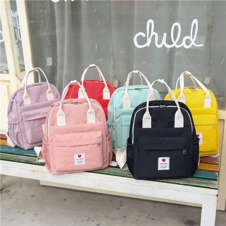  School Backpack Women Fashion 2019 New Candy Color Cute Girls Female School Students Schoolbag Shou - 33031944427