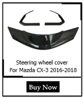 ABS Хромированная Крышка для багажника крышка багажника Накладка для Mazda CX3 CX-3 CX 3 наклейка для автомобиля Средства для укладки волос