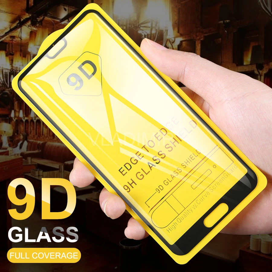 9D Full Glue Cover Tempered Glass For Huawei P30 Lite Honor View 20 8X Max Mate Y9 P Smart Plus 2019 Screen Protector | Мобильные