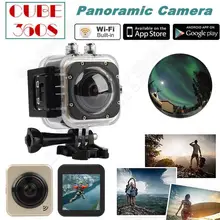 Free shipping!Mini 360S VR Mode 360×180 Large Panoramic Camera 1.5” Wifi Sports Action Camera