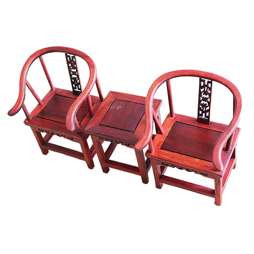 مصغرة الشاي نهاية الجدول كرسي الأثاث ل 1:6 دمية ، ل 1/6 BJD ، ل 12 بوصة عمل أرقام