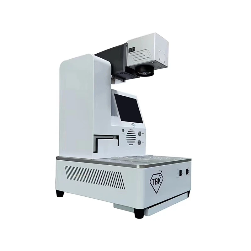  958A 20W LCD Fiber Laser Repair Machine For IPhoneX XS Max 8 8+ Back Cover Glass Frame Separating L