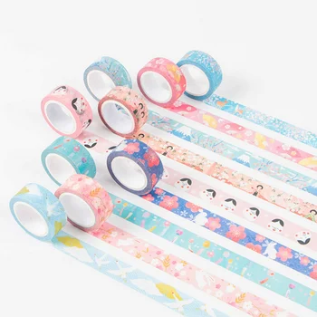 

1Pcs/set 2017 New Cute Kyoto decoration series DIY decorative scrapbook planner masking tape washi tape office stationery