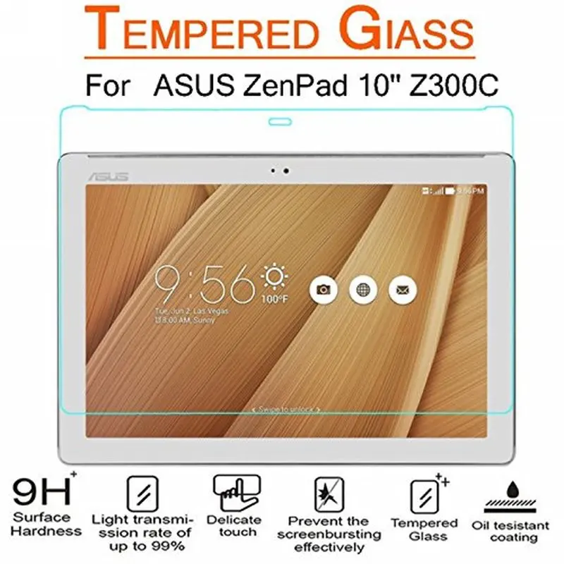 Защита экрана из закаленного стекла для ASUS ZenPad Z300 Z300CX Z300CG Z300CL Z301M Z301MFL P023 P00C P01A P00L
