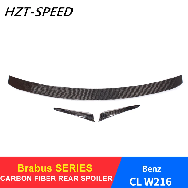 

For BENZ CL W216 barbus Series Rear Window Roof Spoiler 2009 Carbon Fiber Rear Roof Spoiler for BENZ
