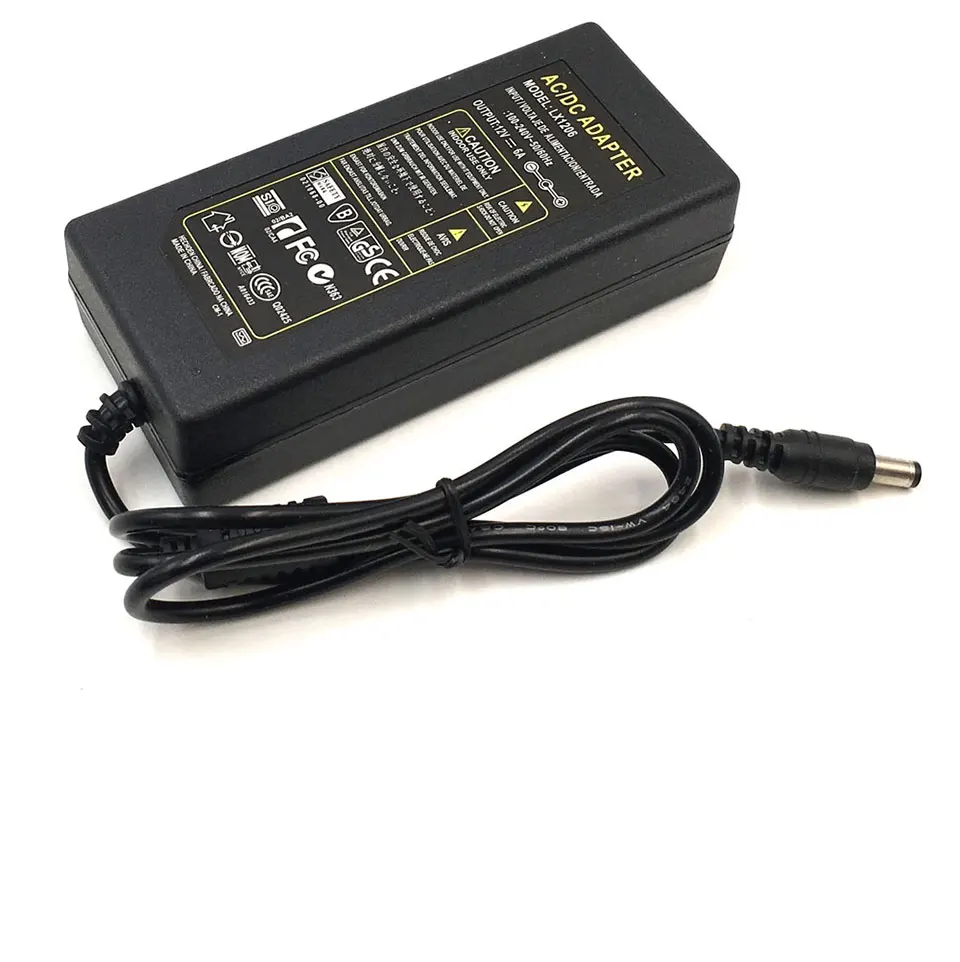 4A 12v power supply driver transformer uk eu us au plug ac dc (9)