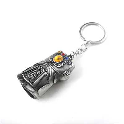 M2 Мстители эндгейм танос оружие обоюдоострый брелок в виде меча перчатка металлический брелок для ключей для мужчин и женщин сумка аксессуары - Цвет: K520-1