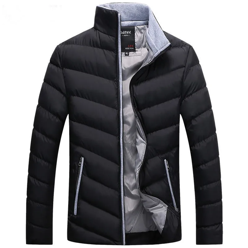 Promo Winter Jacket Parkas Men Jackets 2019 Casual Hooded Coats Men Outerwear Thick Cotton Quilted Jacket