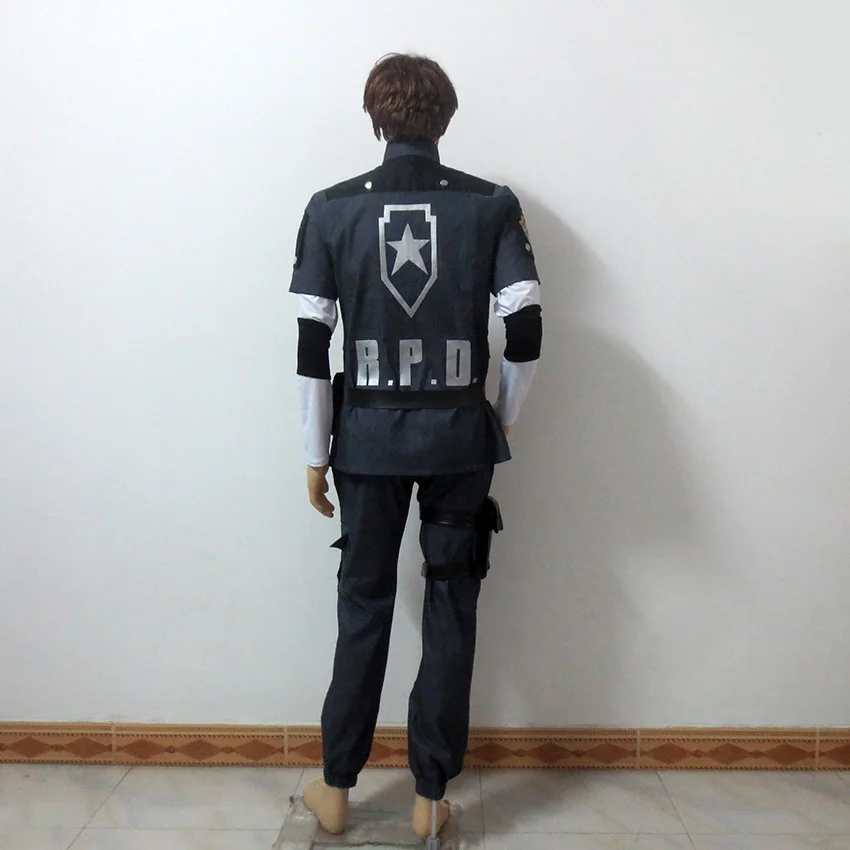 Косплей Костюм Leon Scott Kennedy RPD униформа для рождественской вечеринки костюм